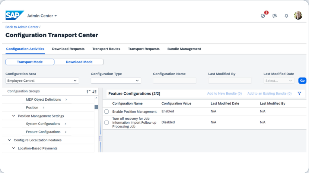 SAP SuccessFactors System Administration